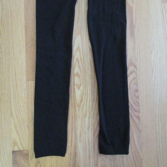 BLUE STAR WOMEN'S JUNIOR'S SZ L / XL LEGGINGS BLUE FLEECE LINED ANKLE LENGTH NWT - Picture 5 of 8